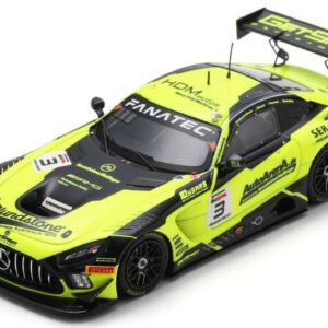 Modellino auto scala 1:43 Spark Model  MERCEDES GT3 N.3 24 H SPA 2023 SCHOLZE-HEYER-PERONI-ASSENHEIMER modellismo statico collezione