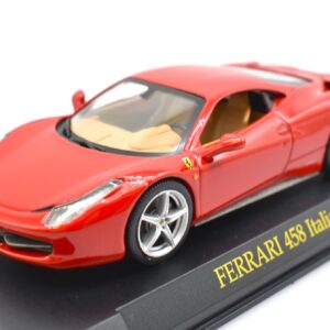 Modellino auto scala 1:43 Ferrari 458 Italia Burago diecast modellismo da collezione
