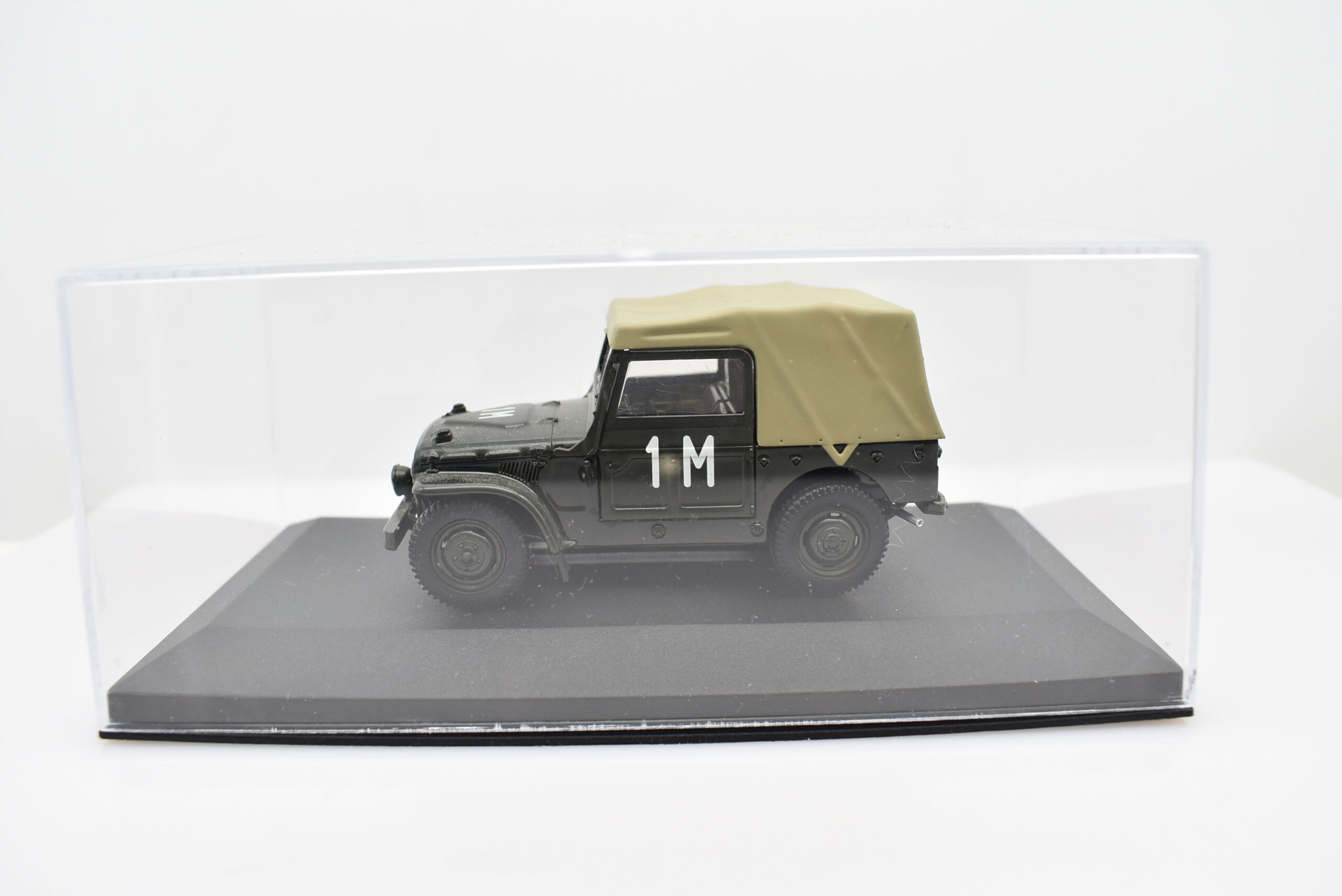 Modellino auto scala 1:43 Fiat Campagnola AR55 Militare Norev diecast modellismo da collezione - immagine 5