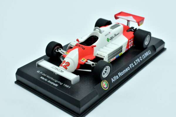 Modellino auto scala 1:43 Alfa Romeo F1 179 C diecast modellismo da collezione
