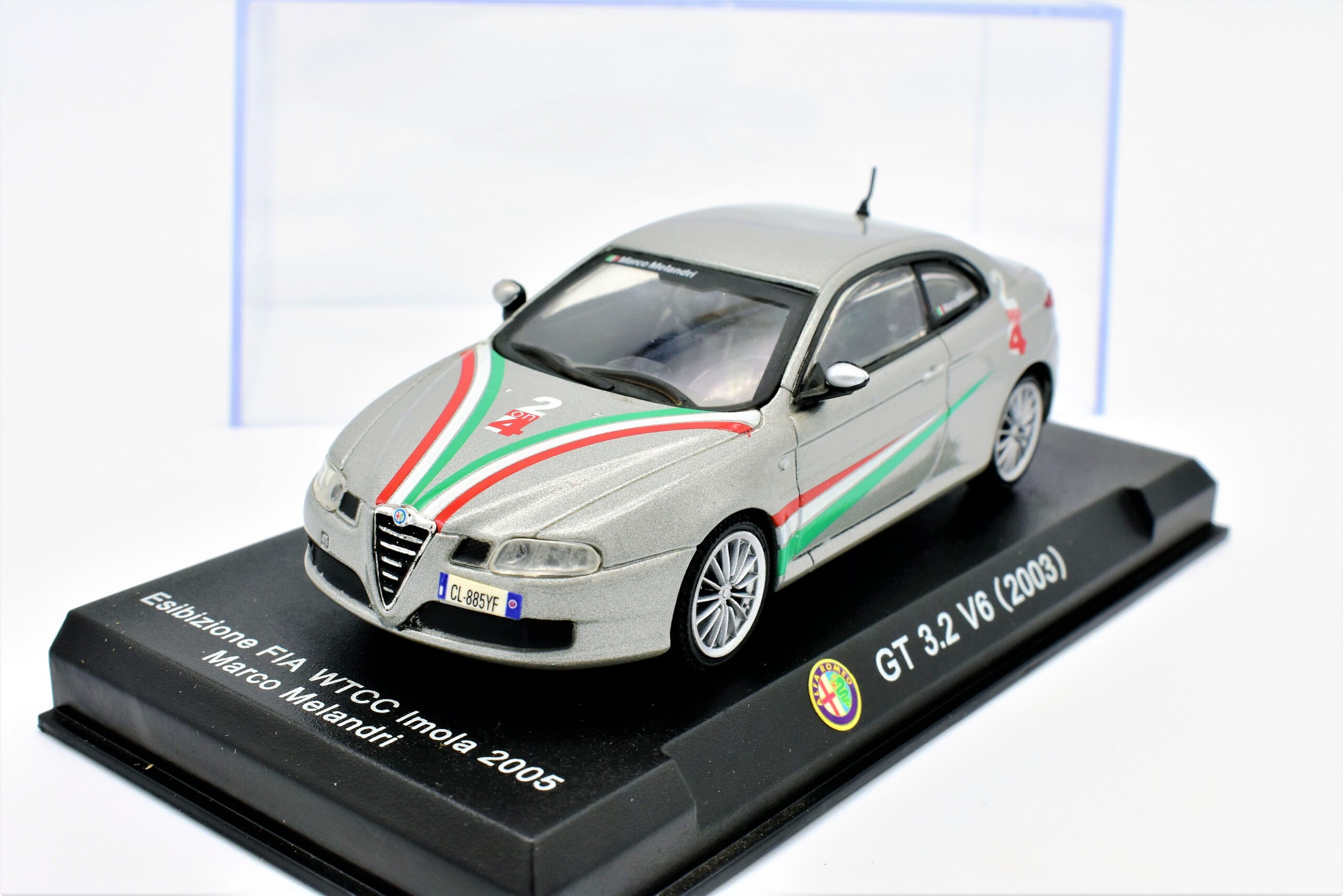 Modellino auto scala 1:43 Alfa Romeo GT V6 diecast modellismo