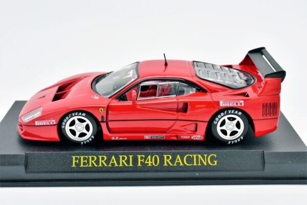 modellini auto FERRARI F40 Racing scala 1:43 da collezione edicola ixo modellismo diecast - immagine 2
