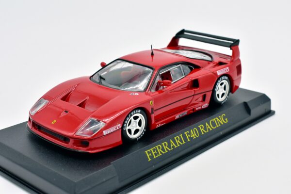 modellini auto FERRARI F40 Racing scala 1:43 da collezione edicola ixo modellismo diecast