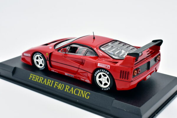 modellini auto FERRARI F40 Racing scala 1:43 da collezione edicola ixo modellismo diecast - immagine 4