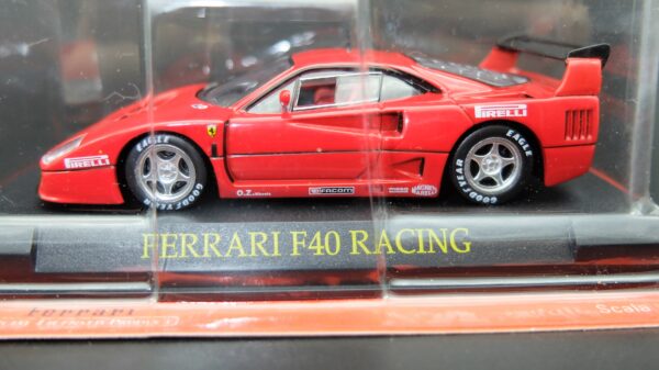 modellini auto FERRARI F40 Racing scala 1:43 da collezione edicola ixo modellismo diecast - immagine 5