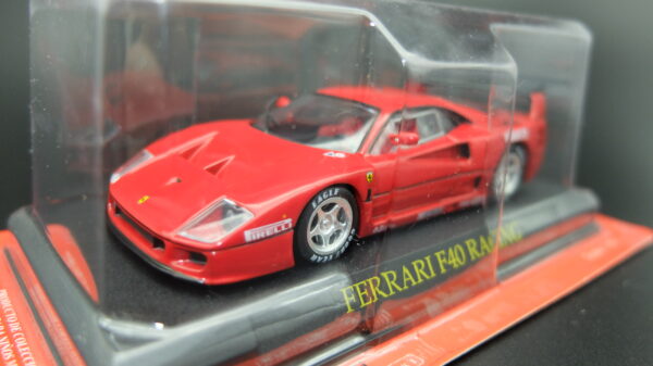 modellini auto FERRARI F40 Racing scala 1:43 da collezione edicola ixo modellismo diecast - immagine 6
