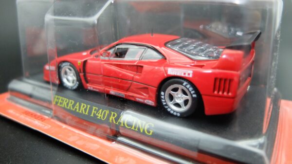 modellini auto FERRARI F40 Racing scala 1:43 da collezione edicola ixo modellismo diecast - immagine 7