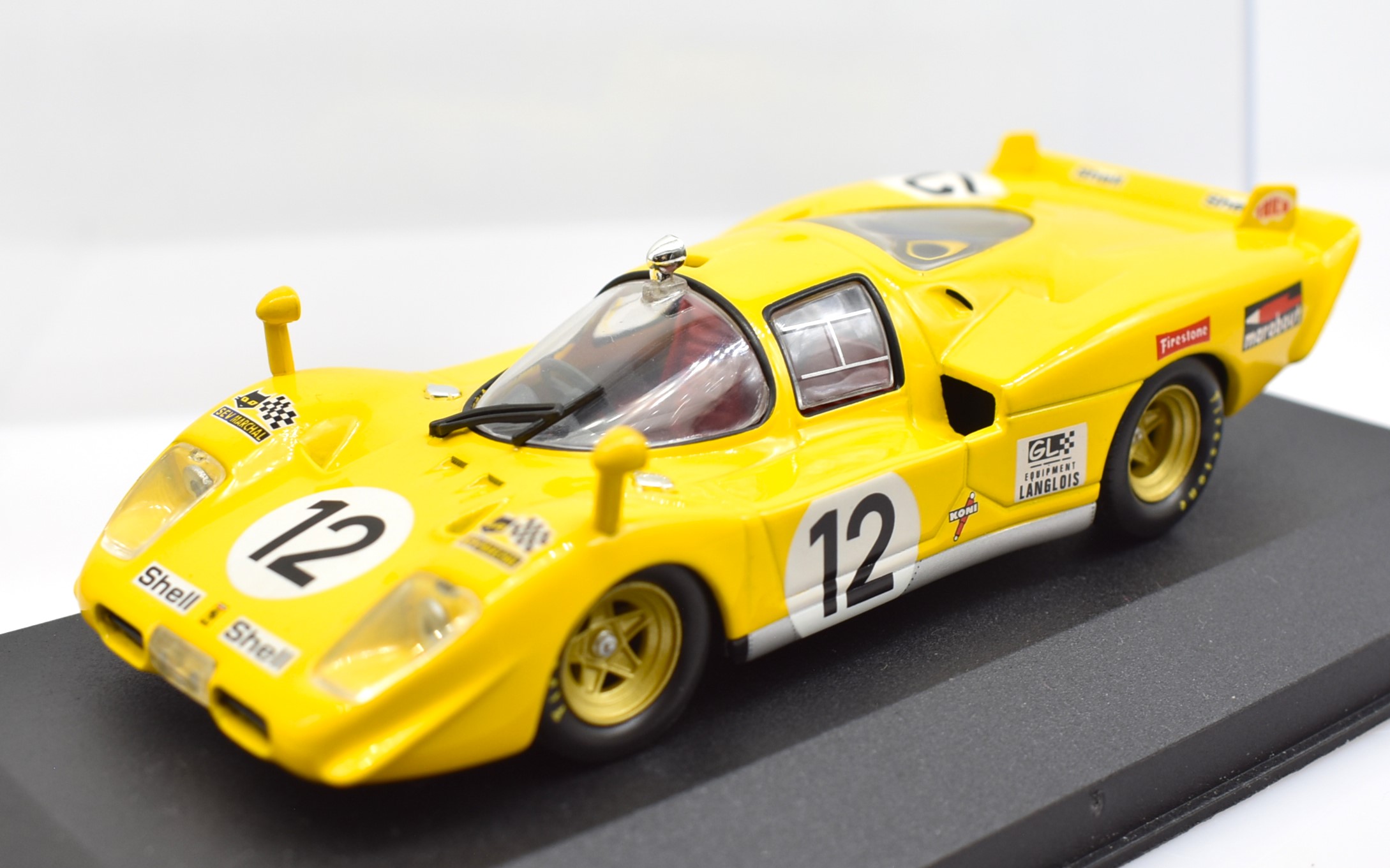 Modellino auto scala 1:43 Ferrari 512S IXO diecast modellismo da collezione