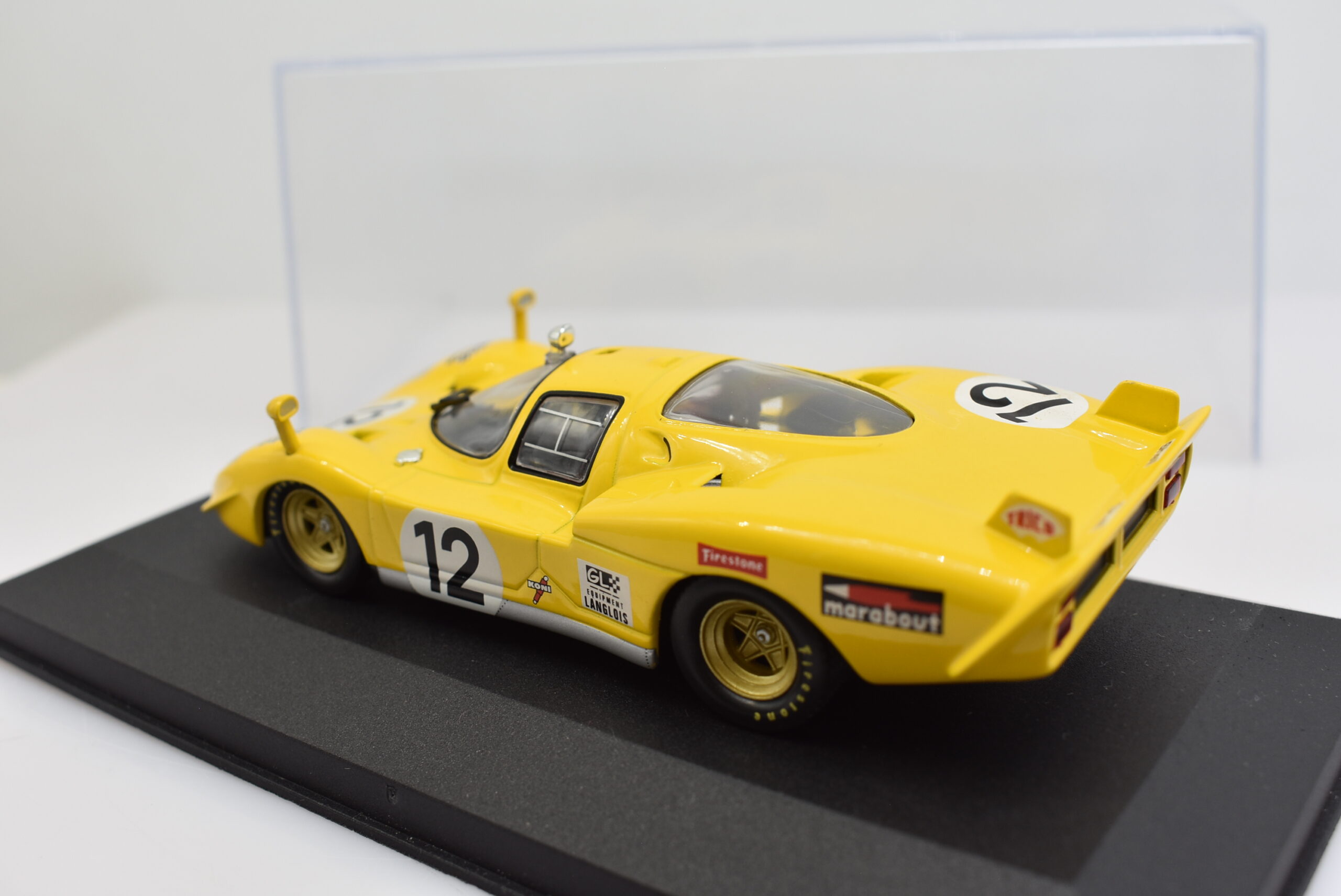 Modellino auto scala 1:43 Ferrari 512S IXO diecast modellismo da collezione - immagine 4