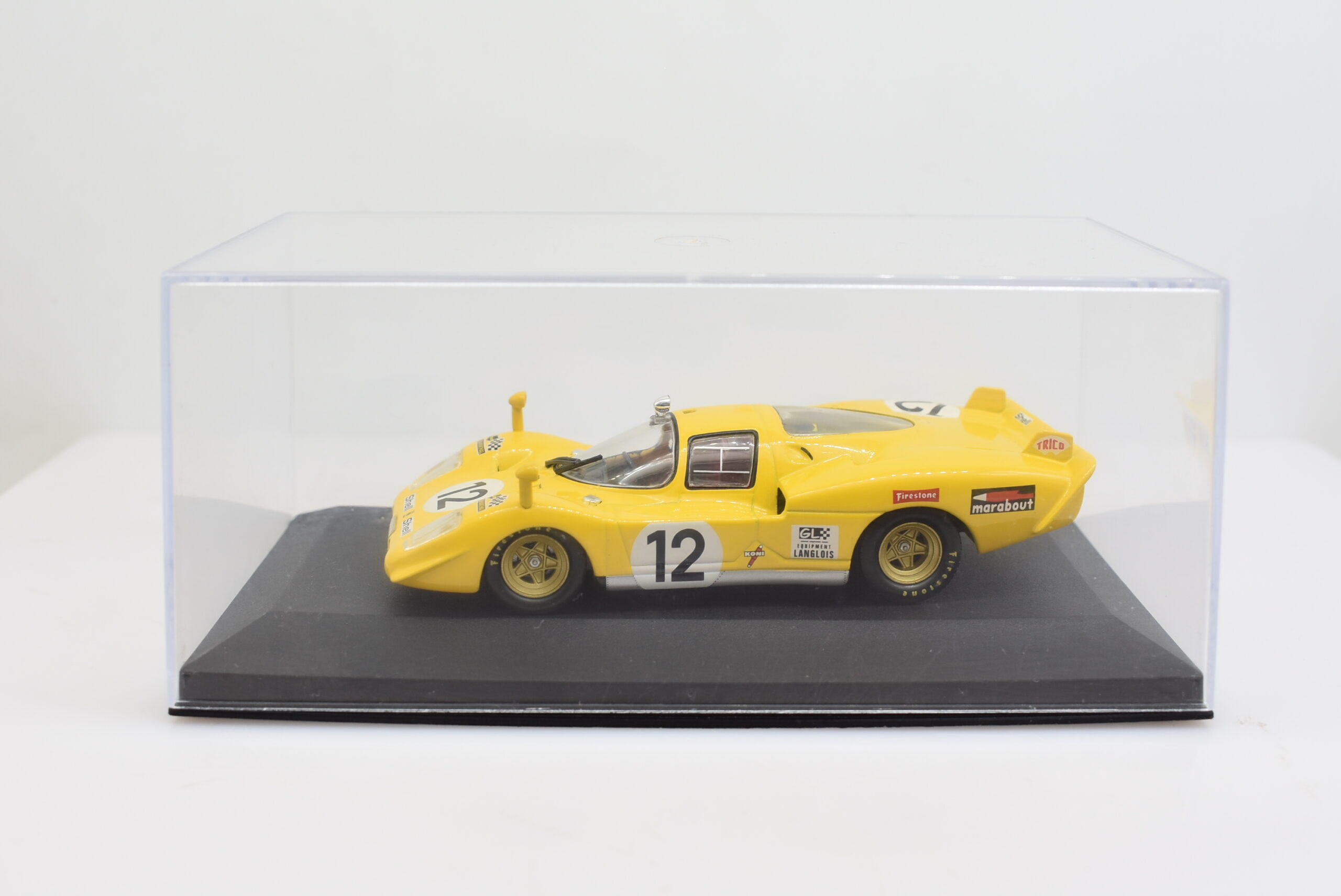 Modellino auto scala 1:43 Ferrari 512S IXO diecast modellismo da collezione - immagine 5