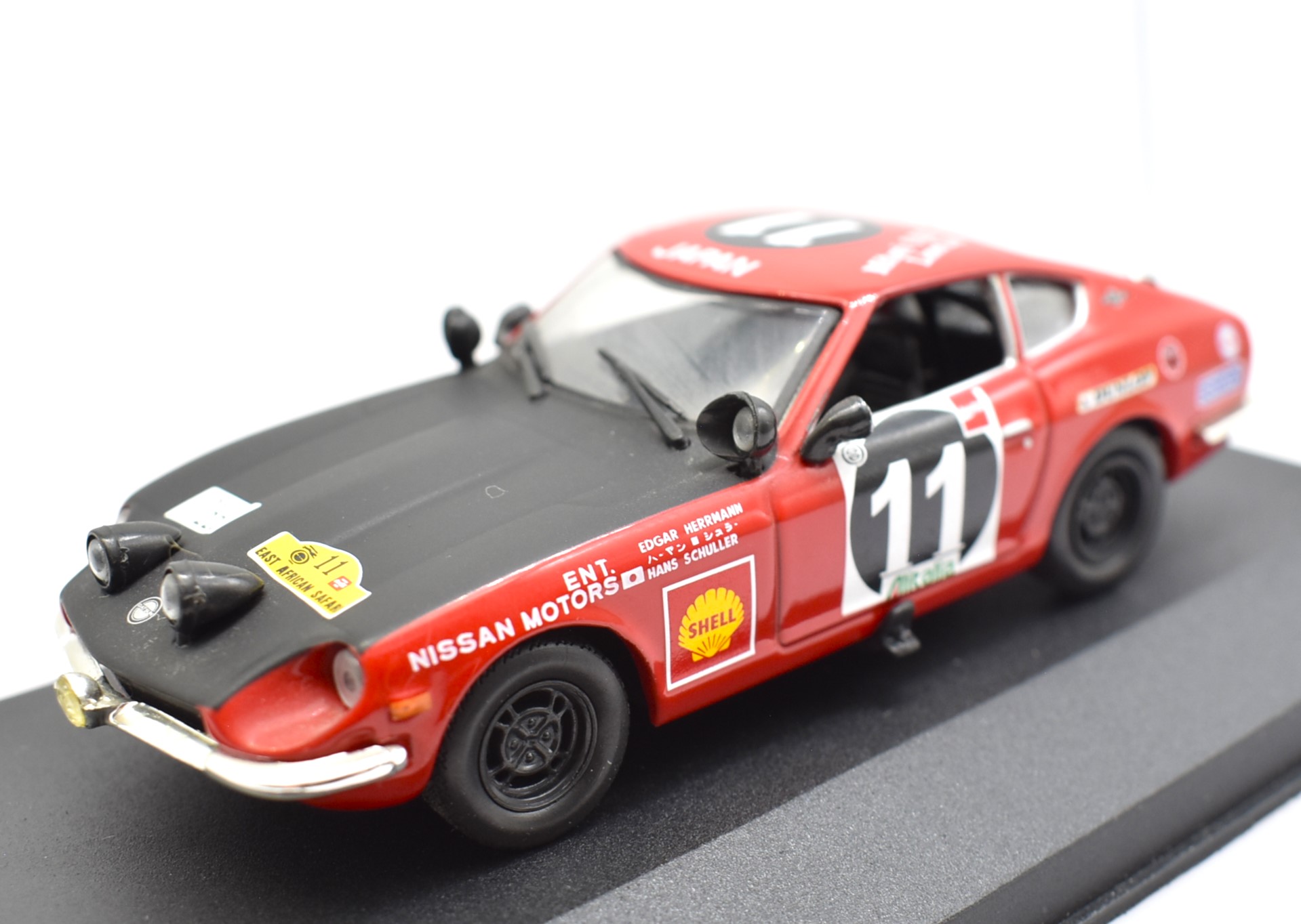 Voiture Miniature IXO 1/43 – DATSUN 240Z Rallye Monte Carlo 1972 – Collection