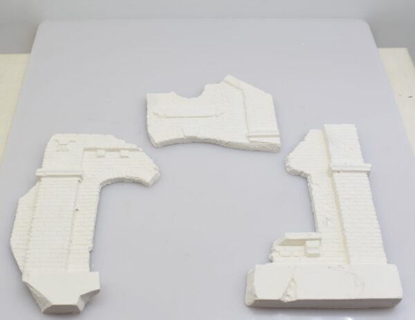 Modellino kit di montaggio scala 1:35 Stazione dei Treni RUINED TRAIN STATION - immagine 8