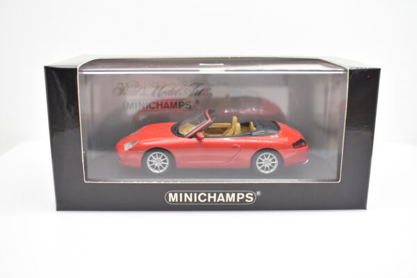 Modellino auto scala 1:43 Porsche 911 Cabriolet Minichamps diecast modellismo da collezione - immagine 2