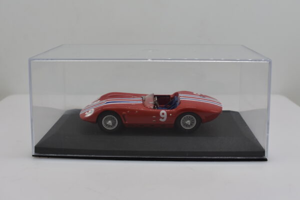 Modellino auto scala 1:43 Maserati Tipo 61 Drogo Reims diecast modellismo da collezione - immagine 5