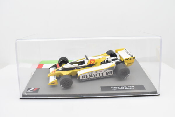 Modellini auto FORMULA 1 scala 1:43 RENAULT RS10 Jabouille collezione ixo - immagine 2