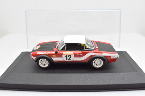 Modellino auto scala 1:43 Fiat 124 rally IXO diecast modellismo da collezione - immagine 2