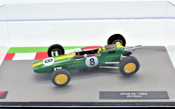 Modellini auto FORMULA 1 scala 1:43 LOTUS 25 Clark collezione ixo - immagine 2