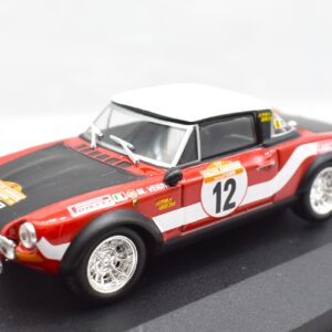 Modellino auto scala 1:43 Fiat 124 rally IXO diecast modellismo da collezione