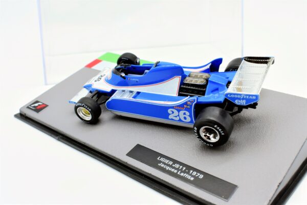 Modellini auto FORMULA 1 scala 1:43 LIGIER JS11 Laffite collezione ixo - immagine 5