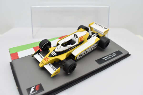 Modellini auto FORMULA 1 scala 1:43 RENAULT RS10 Jabouille collezione ixo - immagine 4