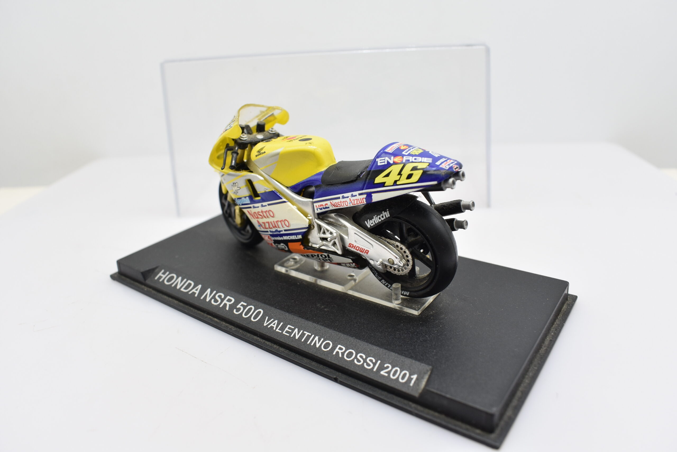 modellini moto scala 1:24 HONDA NSR 500 diecast collezione edicola de agostini - immagine 3