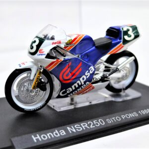 modellini moto scala 1:24 HONDA NSR250 diecast collezione edicola de agostini