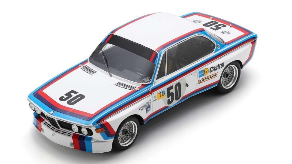New Spark BMW 3.0 CSL Le Mans 24H 1973 1:18 Model Car