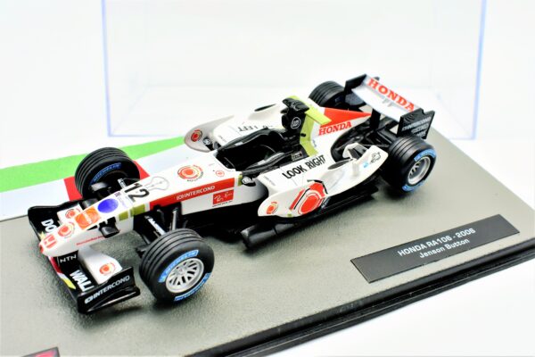 Modellini auto FORMULA 1 scala 1:43 HONDA RA106 Button collezione ixo - immagine 3
