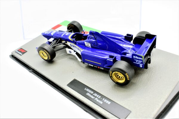 Modellini auto FORMULA 1 scala 1:43 LIGIER JS43 Panis collezione ixo - immagine 5