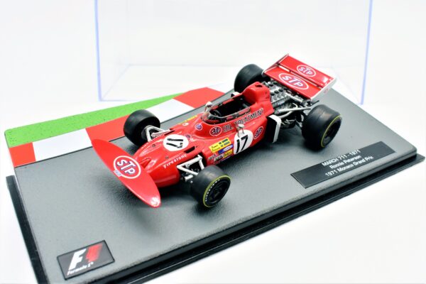 Modellini auto FORMULA 1 scala 1:43 MARCH 711 Peterson collezione ixo - immagine 4