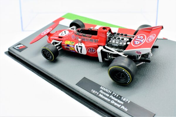 Modellini auto FORMULA 1 scala 1:43 MARCH 711 Peterson collezione ixo - immagine 5