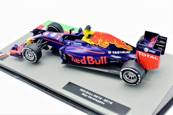 Modellini auto FORMULA 1 scala 1:43 RED BULL RB12 Verstappen collezione ixo - immagine 4