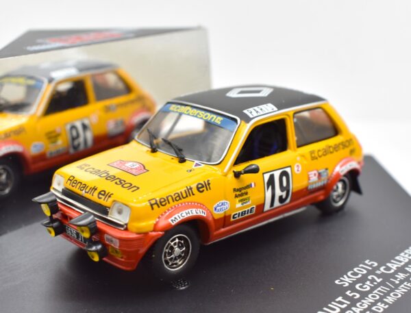 Modellino auto rally scala 1:43 Renault 5 Vitesse diecast modellismo da collezione