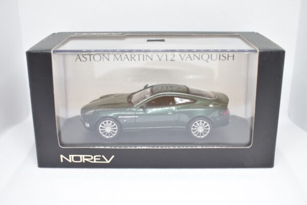 Modellino auto scala 1:43 Aston Martin V12 Vanquish Norev diecast modellismo da collezione - immagine 2