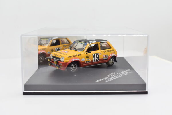 Modellino auto rally scala 1:43 Renault 5 Vitesse diecast modellismo da collezione - immagine 2