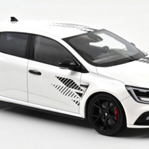 Modellino auto scala 1:18 Norev RENAULT MEGANE RS '23 WHITE diecast modellismo statico