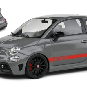 Modellino auto scala 1:18 Solido FIAT NUOVA 500 ABARTH 595 XSR YAMAHA EDITION 2022 GREY diecast modellismo statico