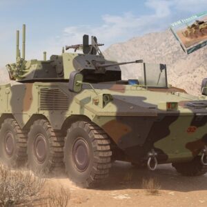 Modellino carri armati TANK model kit di montaggio Trumpeter  VEICOLO BLINDATO MEDIO VBM 8x8 FRECCIA ESERCITO ITALIANO KIT 1:35