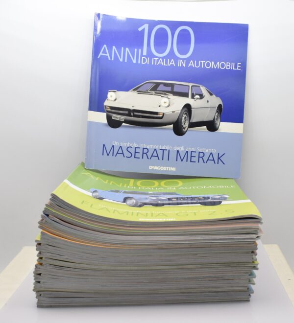 collezione 100 anni auto italiane fascicoli modellino libro book modellismo - immagine 2