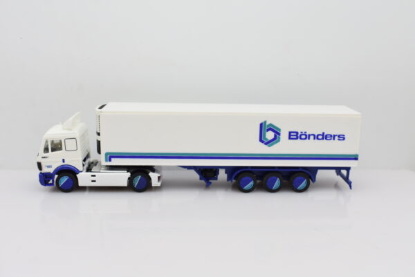 Herpa modellino camion scala 1:87 Mercedes 1735 Bonders modellismo da collezione - immagine 2