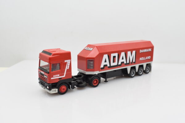 Herpa modellino camion scala 1:87 DAF 95 Adam modellismo da collezione - immagine 2