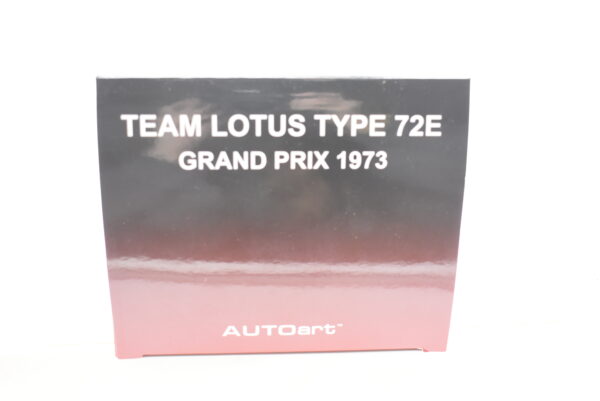Modellini auto art FORMULA 1 scala 1:18 Team Lotus Type 72E AUTOART Fittipaldi - immagine 6