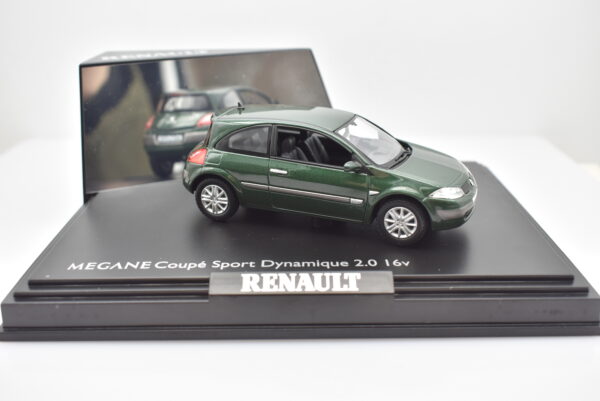 Modellino auto scala 1:43 Renault Megane Coupe Sport 16v Norev diecast modellismo da collezione - immagine 3