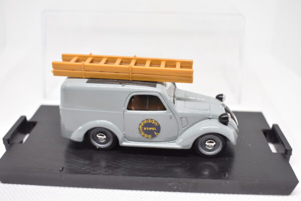 Modellino auto commerciale scala 1:43 Fiat 500 B Furgone Stipel Brumm diecast modellismo da collezione - immagine 4