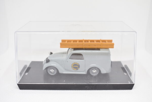 Modellino auto commerciale scala 1:43 Fiat 500 B Furgone Stipel Brumm diecast modellismo da collezione - immagine 5