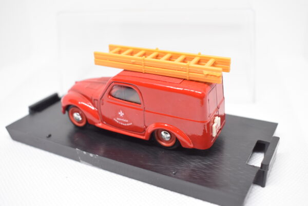 Modellino auto pompieri scala 1:43 Fiat 500 C Furgone Brumm diecast modellismo da collezione - immagine 4