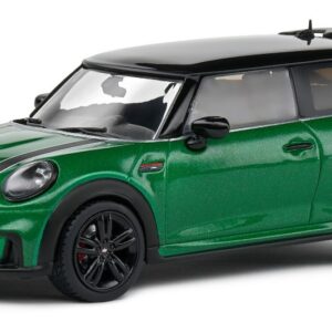 Modellino auto scala 1:43 MINI COOPER JOHN WORKS 2023 BRITISH RACING diecast modellismo statico