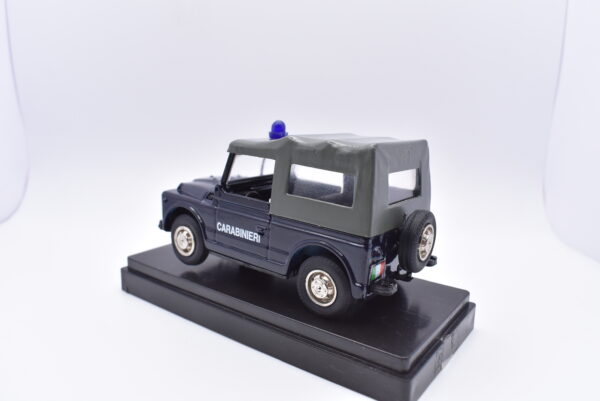 Modellino auto carabinieri scala 1:43 Fiat Nuova Campagnola diecast modellismo da collezione - immagine 3