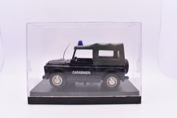 Modellino auto carabinieri scala 1:43 Fiat Nuova Campagnola diecast modellismo da collezione - immagine 4