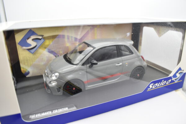 Modellino auto scala 1:18 Fiat 500 695 Abarth XSR Edition Solido diecast modellismo da collezione - immagine 5